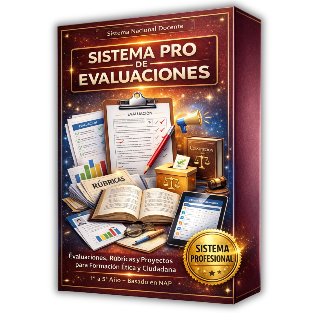 FORMACIÓN ÉTICA Y CIUDADANÍA LISTA + SISTEMA PRO DE EVALUACIONES